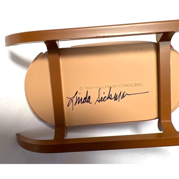 RARE Hallmark 1988 Keepsake Ornament Collectors Club "Sleight Of Dreams" By Lind - Picture 5 of 7